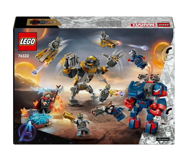 LEGO Marvel Avengers: Koniec gry Thor kontra Chitauri 76322 - 1331728 - zdjęcie 10